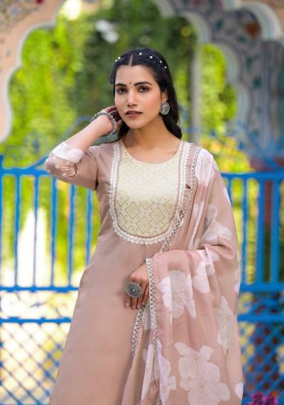 LABEL KHOJ 9646 DESIGNER SILK SALWAR SUIT WHOLESALER IN INDIA